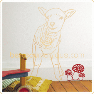 Chambre bébé : thème moutons - Premières photos P4 B_ew8a11