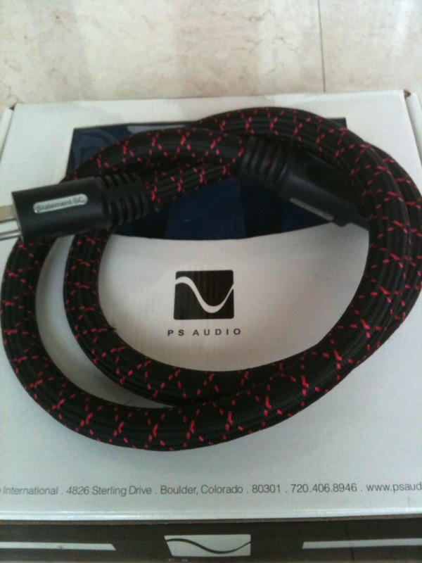 PS Audio xStream Statement 1.5m power cord (used) (SOLD) Psaudi11