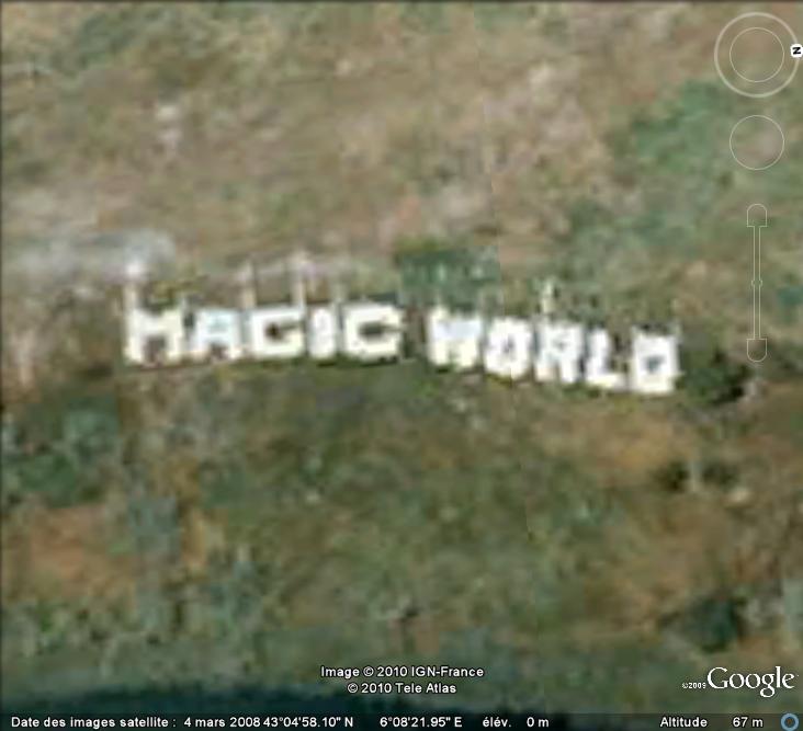Ecriture "Magic World" à Hyères ( France ) Magic_10