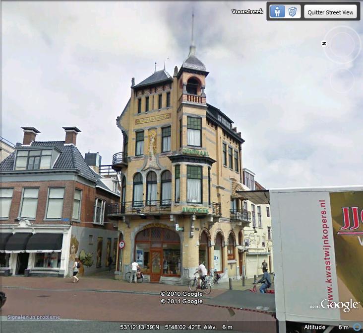 STREET VIEW : les maisons art nouveau Nouvea13
