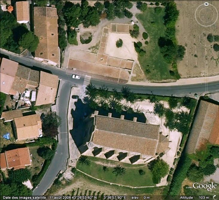 Les villas gallo-romaines sous Google Earth Ruines11