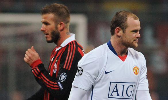 [PICS]AC Milan vs Manchester United - CL Roo11