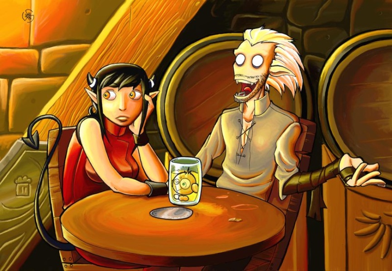 Dofus un jeu fantastique et humoristique Tavern10