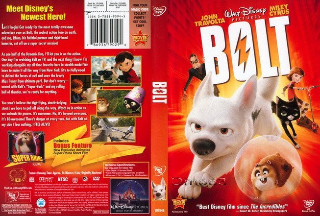 حـــصـــريا على ارض الاسرار Bolt 2008 مدبلج باللهجة المصرية نسخة DvDRip Bolt110