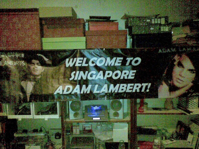 WELCOME ADAM TO SINGAPORE! 08032010