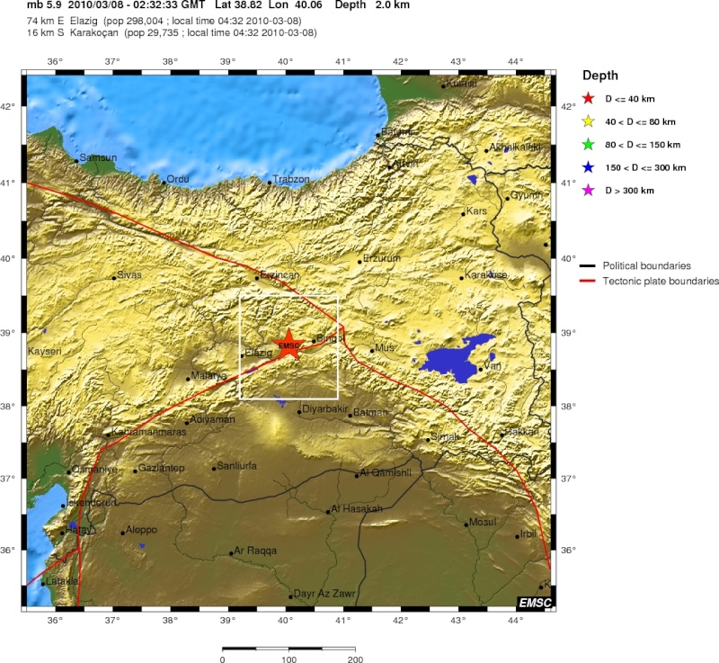 L'est de la Turquie frappé par un séisme meurtrier Seisme10