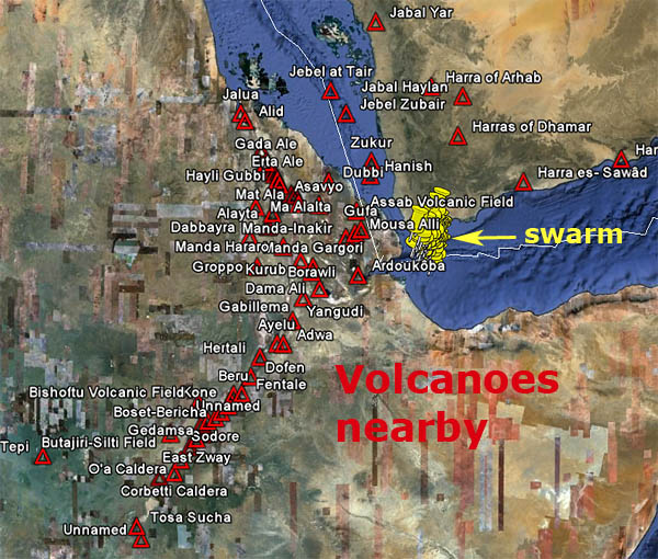 Golfe d Aden - Dossier vortex interdimensionnel dans le Golfe d’Aden,  porte des étoiles, tremblements de terre, LHC Volcan11