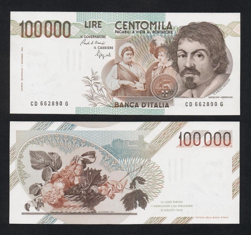 quale la banconota italiana che ricordate con affetto particolare? 1414