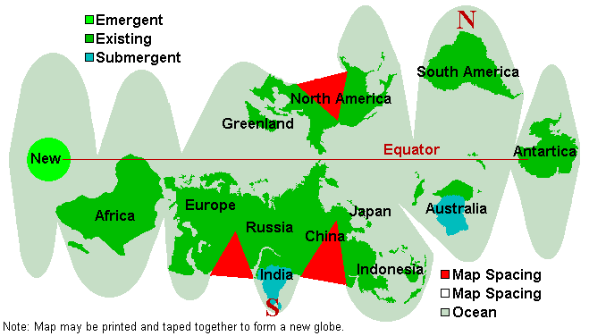 Timeline to 2012 world future maps. Pgeon10