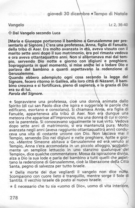 giovedì 30 dicembre 27810