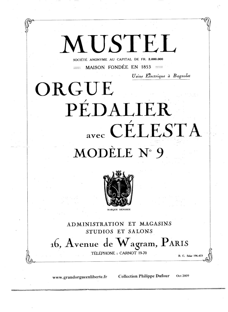 Mustel II/P, modèle n° 8 Page_110