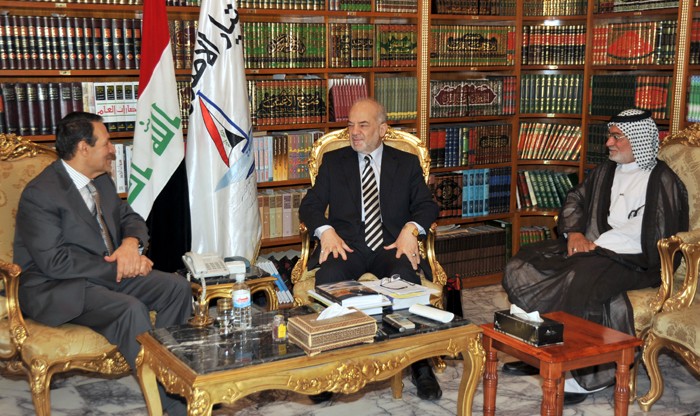 الدكتور إبراهيم الجعفري يستقبل الدكتور علي الدباغ الأمين العام لتجمع كفاءات العراق Secure39