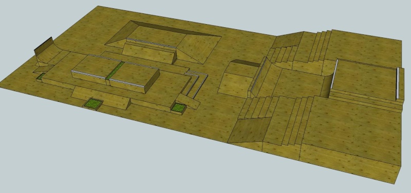 Google SketchUp - Share your skate ramps/parks! First_12
