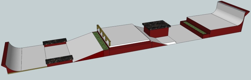 Google SketchUp - Share your skate ramps/parks! Firstp10
