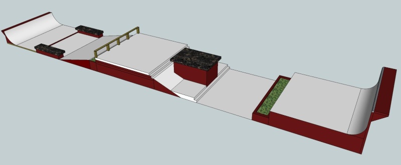 Google SketchUp - Share your skate ramps/parks! Firstp11