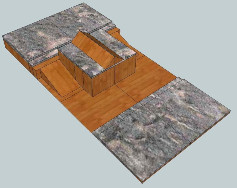 Google SketchUp - Share your skate ramps/parks! Idea510