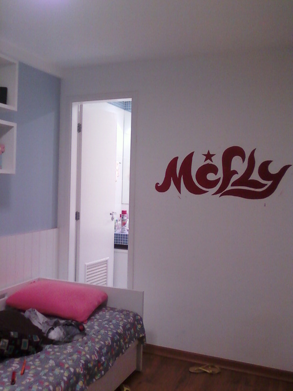 PAINTING - McFly Logo on a Wall 138