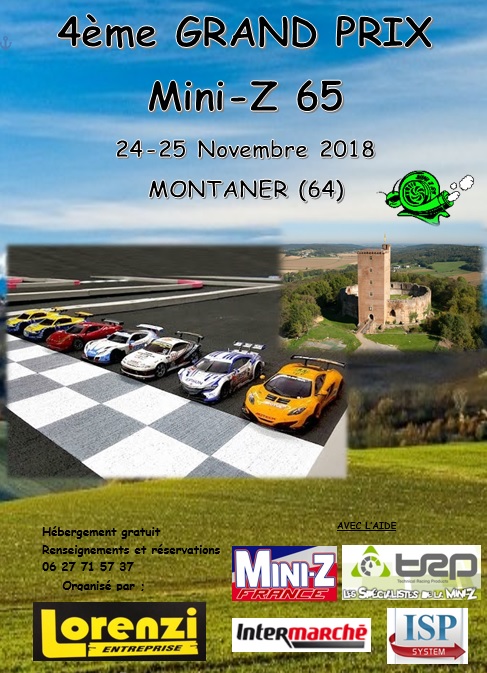 25 Novembre 4éme  Grand Prix du Mini-z 65 Affich11