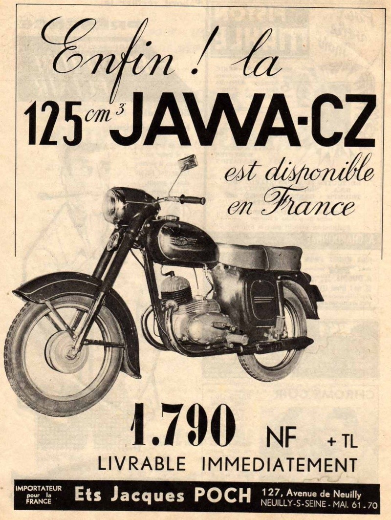 Pub JAWA CZ  janvier 1960 Pub_ja10