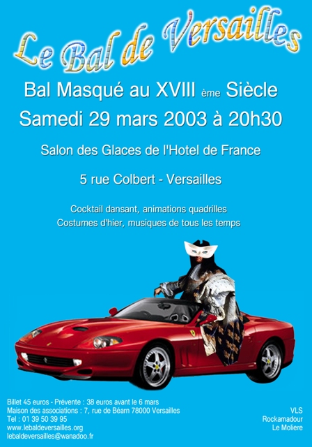 les affiches  du bal de  Versailles, depuis 2002 Affich12