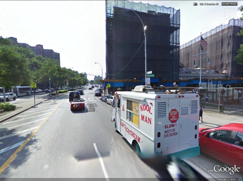 STREET VIEW : camion ICE CREAM KOOL MAN (New-York) Kool_m10