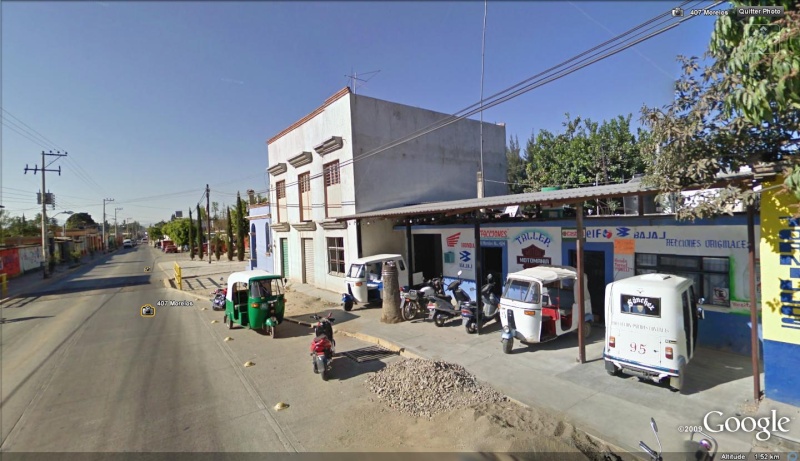 STREET VIEW : Mini Taxi,Mexique Mexiqu15