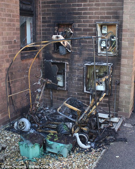 Pensioner couple who stood up to thugs die in house blaze after mobility scooter is torched in revenge attack Articl57