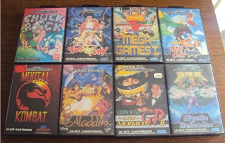 [Estim] Lot de 20 jeux Megadrive en boite Md110