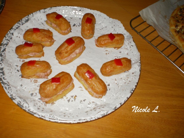 Pâte  à chou- éclairs-choux-carolines Caroli12