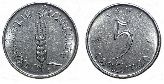 5 centimes Épi - 5_ct_110