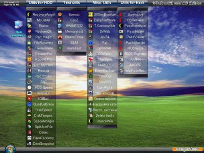 Windows PE Mini CD Edition (live CD) 6ugrnl10