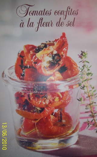 Tomates confites à la fleur de sel........ Recett43