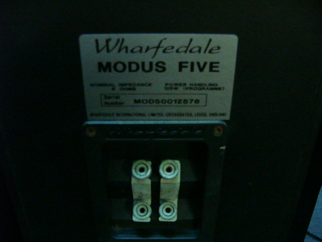 Wharfedale Modus 5 Speaker(sold) P1040125
