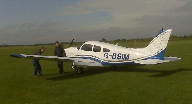 New Aircraft to the Fleet PA 28: G-BSIM. G-bsim10