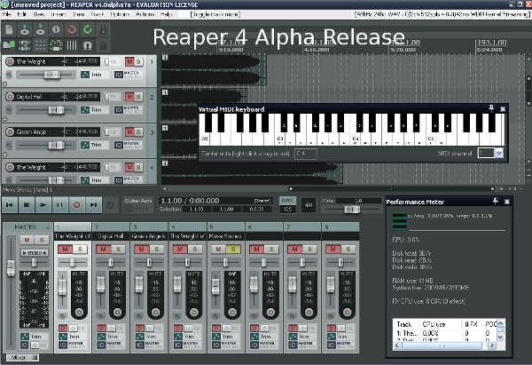 [News] Reaper 4 Alpha Release Reaper11