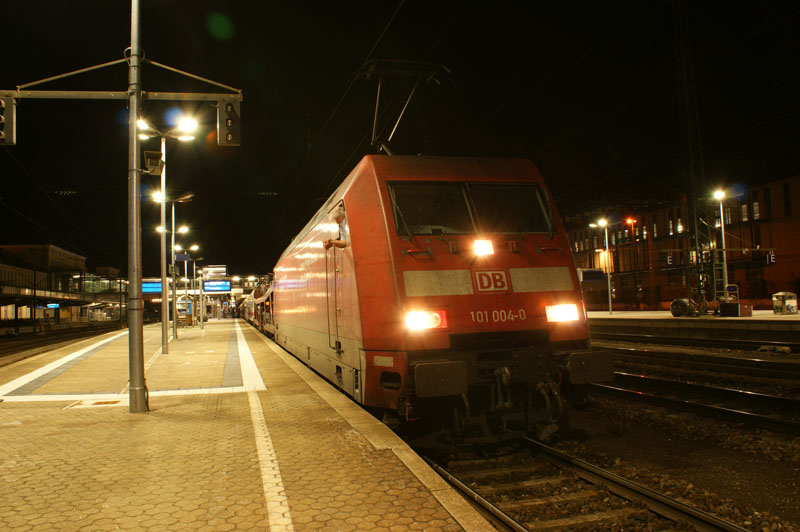 Nachtaufnahmen aufm Regensburger Hbf Dsc03317