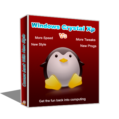 نسخة ويندوز كريستال الجديد الجميلة و الخفيفة Windows Crystal Xp   Window10