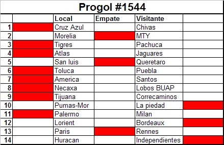 Progol 1544 Progol11