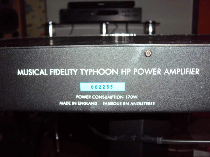 Musical Fidelity Typhoon HP Power Amplifier(used) Dsc00512