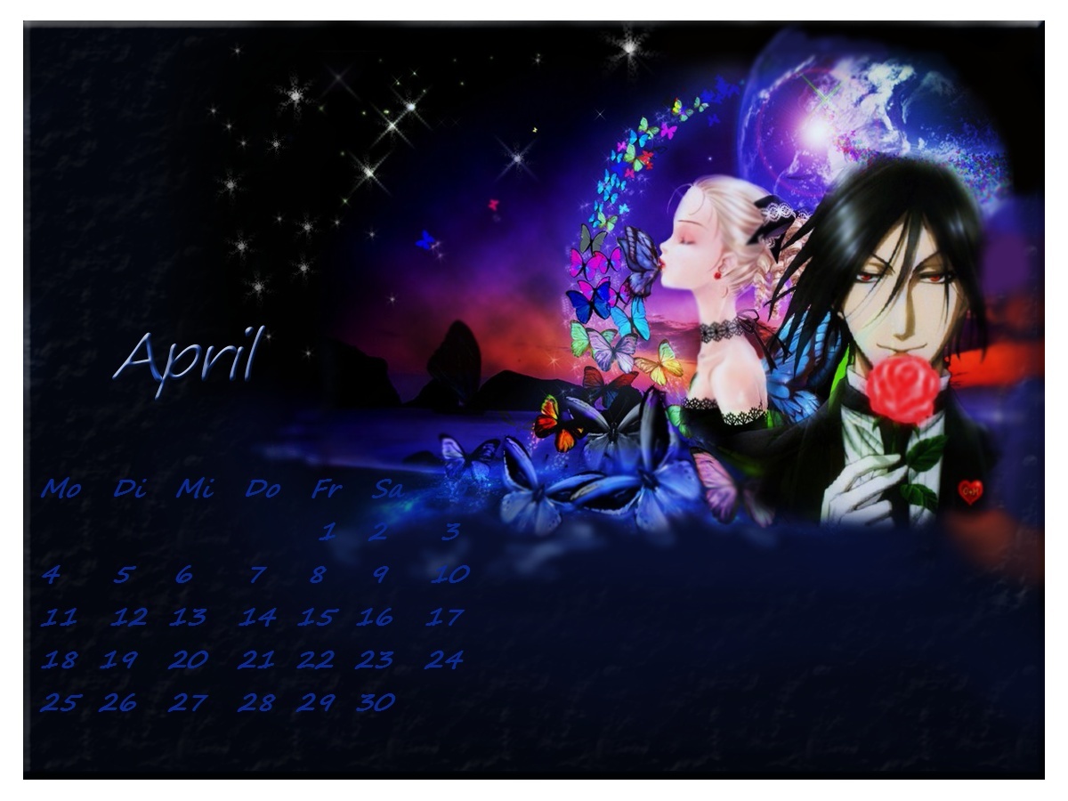 Der persönliche Kalender von Som/Kisa an euch alle April10