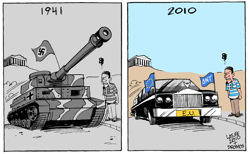 Caricature : Palestinien et Israéliens Greece11