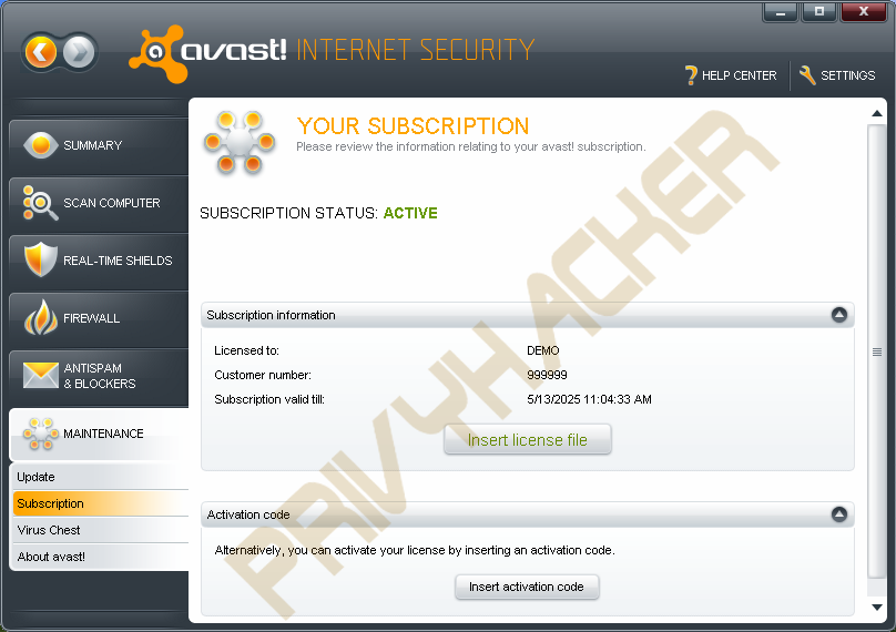 Avast 5.0.677 till 2025 included crack + license 811