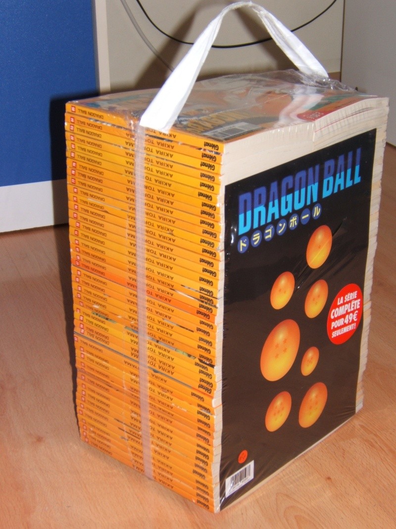 En vente actuellement : INTEGRALE Dragon Ball édition glénat presse 85 numéros : ils sont FOUS chez Glenat 0_0 !! Dscf8910