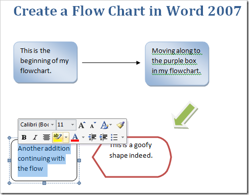 Membuat Flow Chart Di Word 2007 18010