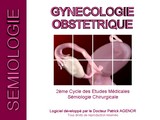 TOUTE LA SéMIOLOGIE SOUS FORME DE LOGICIELS Gyneco11