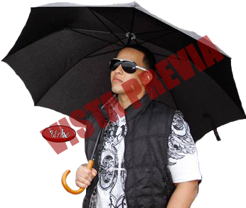 Daddy Yankee con sombrilla renders Pre11
