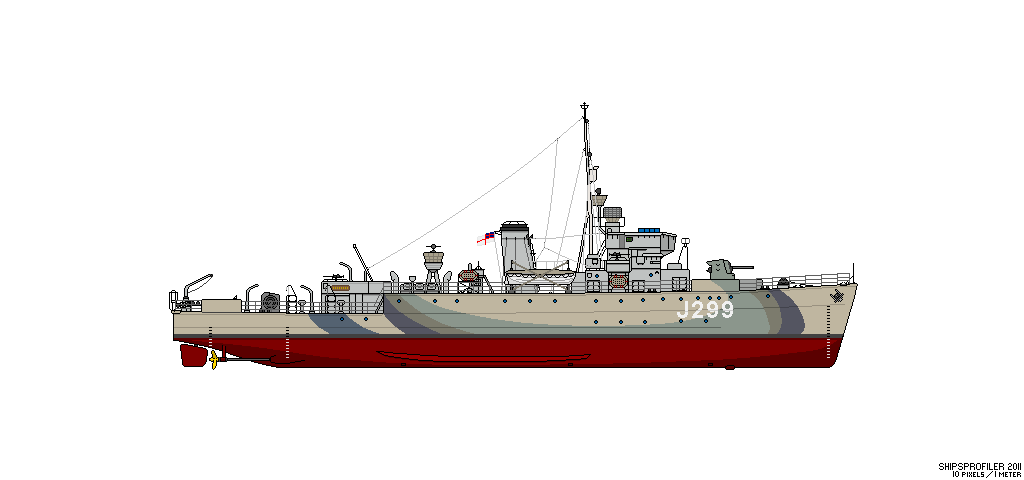 Algerine Class HMS Rifleman J299 (1944) Algeri11