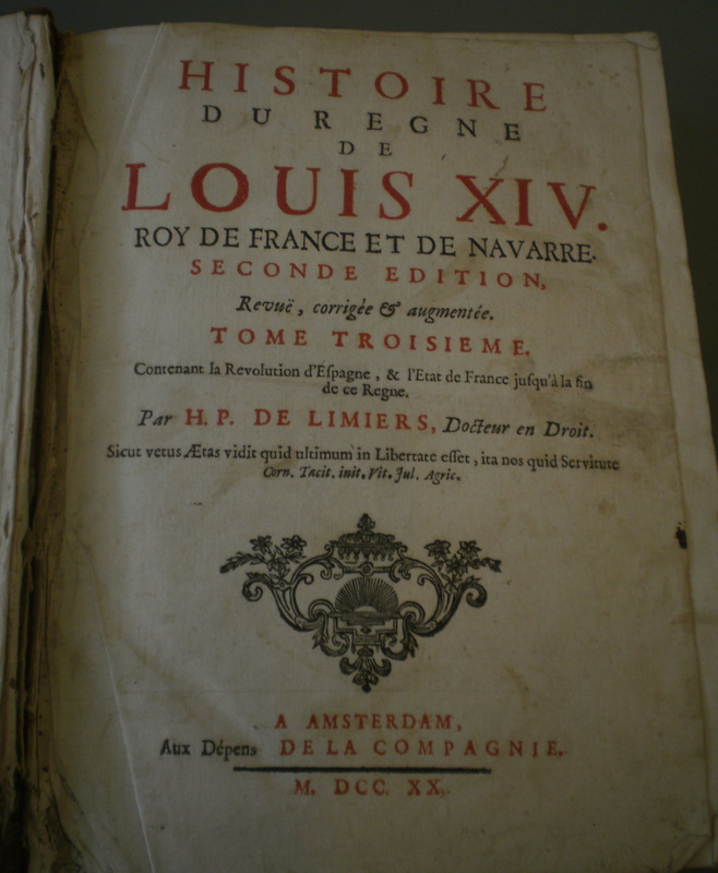 un vieux bouquin sur Louis XIV P3250013