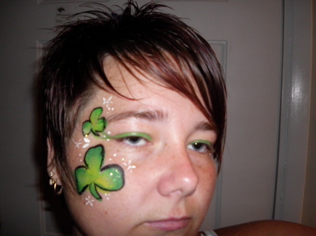 St. Patrick's Day designs for upcoming gig! Face_011
