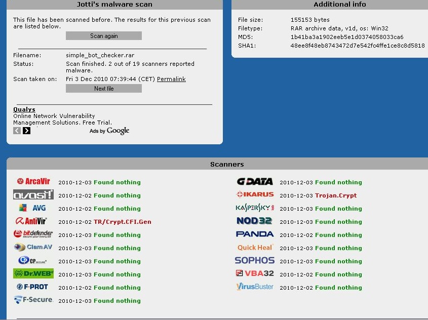 برنامج لكشف عن ايميلات البوت simple bot checker 215210